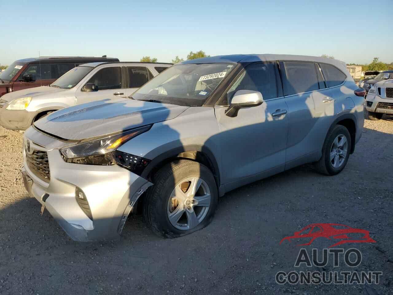 TOYOTA HIGHLANDER 2022 - 5TDZZRAHXNS105459