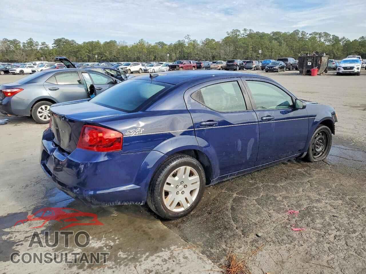 DODGE AVENGER 2013 - 1C3CDZAG9DN747868