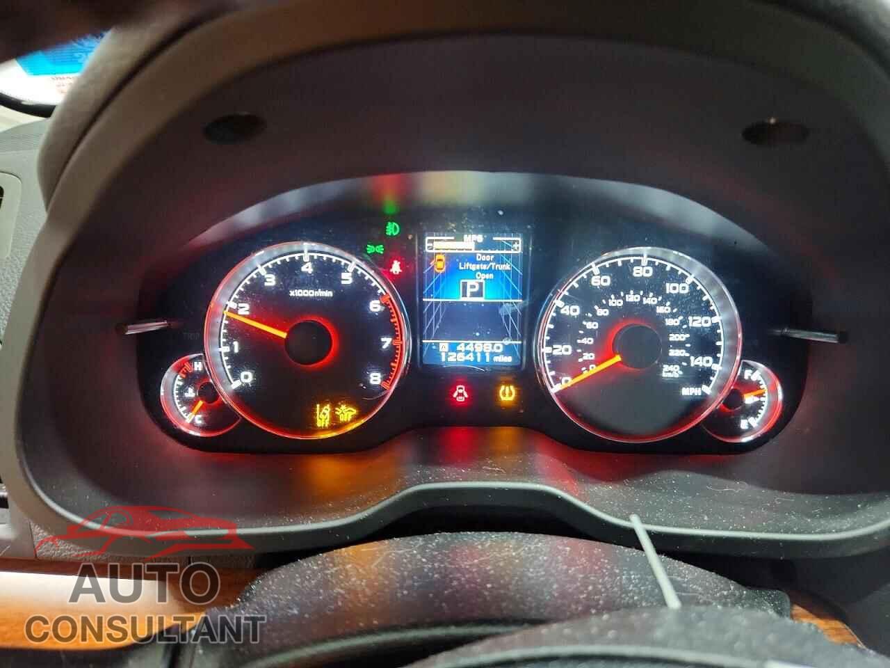 SUBARU OUTBACK 2013 - 4S4BRBPC8D3220836