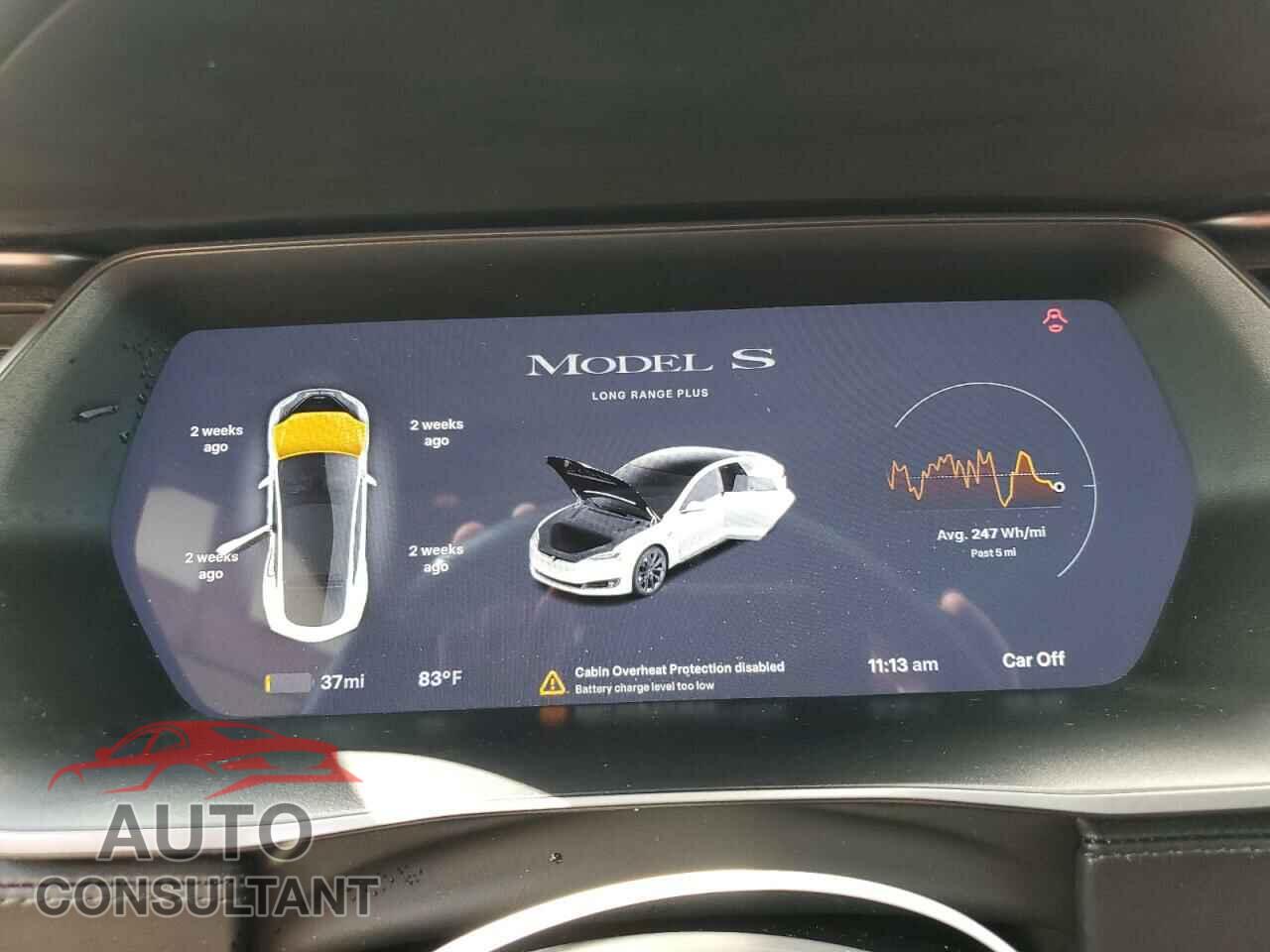 TESLA MODEL S 2021 - 5YJSA1E27MF424174