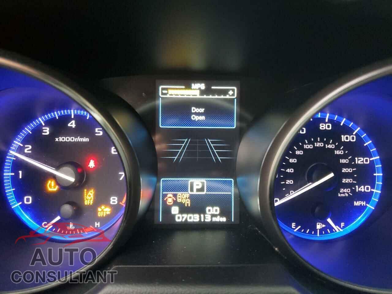 SUBARU OUTBACK 2017 - 4S4BSAFC9H3336844