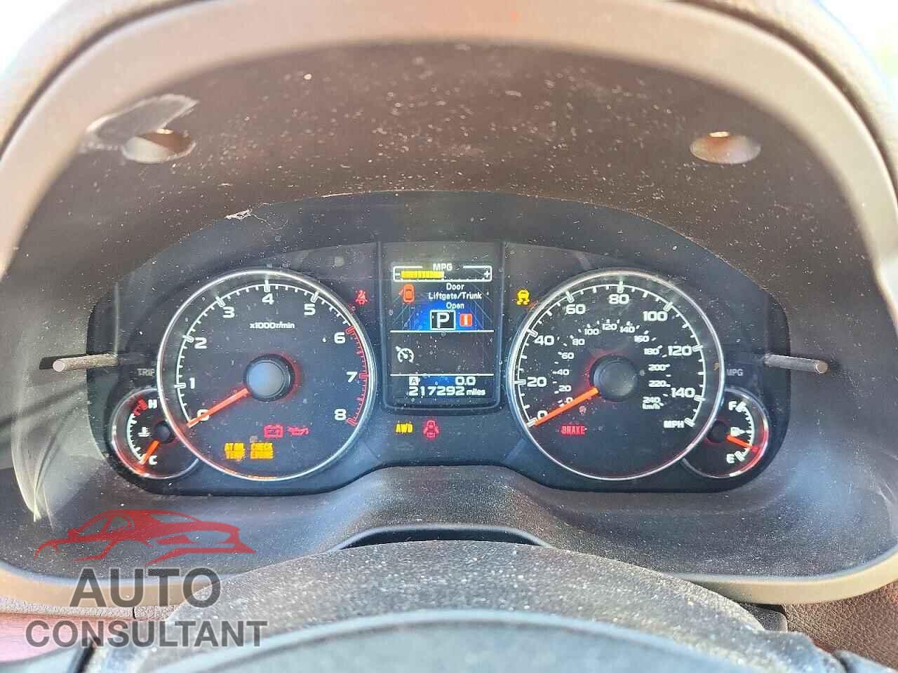SUBARU OUTBACK 2014 - 4S4BRBLC8E3200481