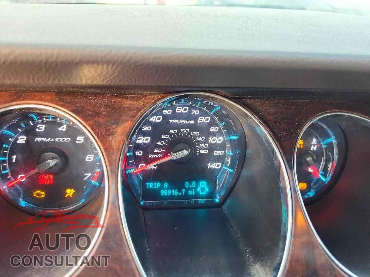 FORD TAURUS 2012 - 1FAHP2FW2CG127419