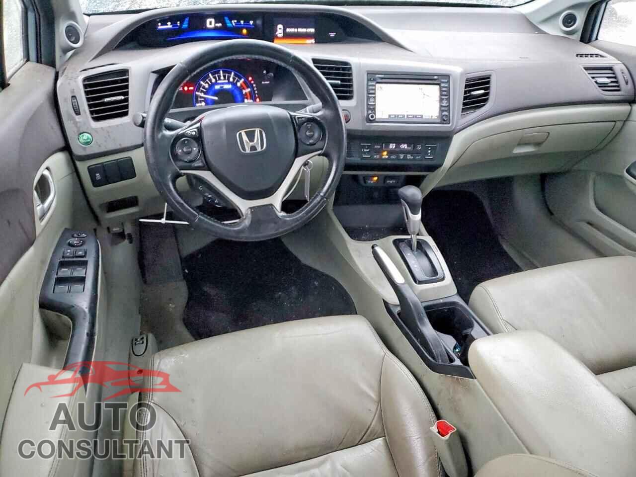 HONDA CIVIC 2012 - JHMFB4F34CS008574