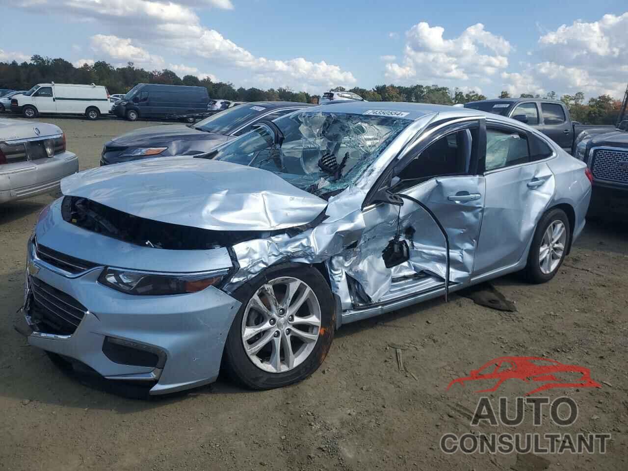 CHEVROLET MALIBU 2017 - 1G1ZE5ST7HF287870