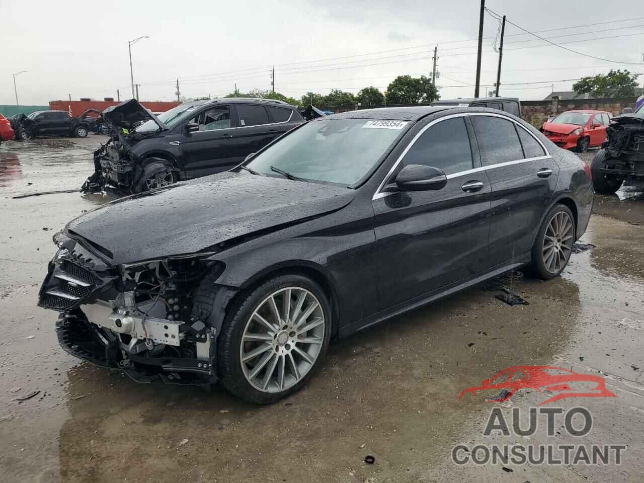 MERCEDES-BENZ C-CLASS 2017 - 55SWF4JB6HU192326