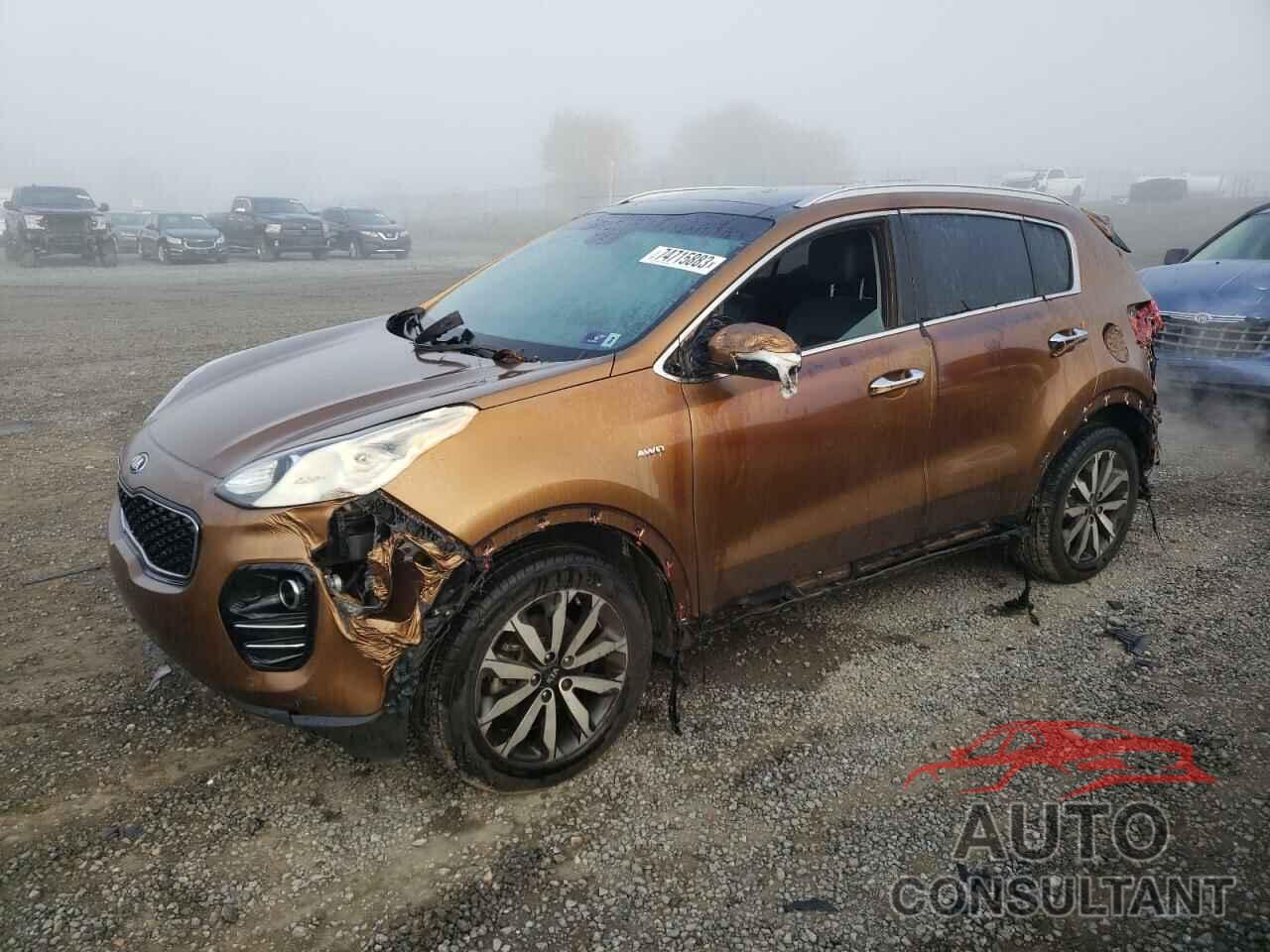 KIA SPORTAGE 2017 - KNDPNCAC0H7147156