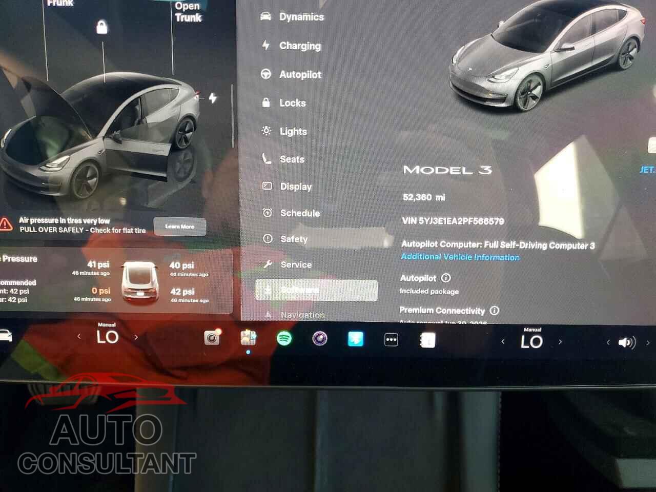 TESLA MODEL 3 2023 - 5YJ3E1EA2PF566579