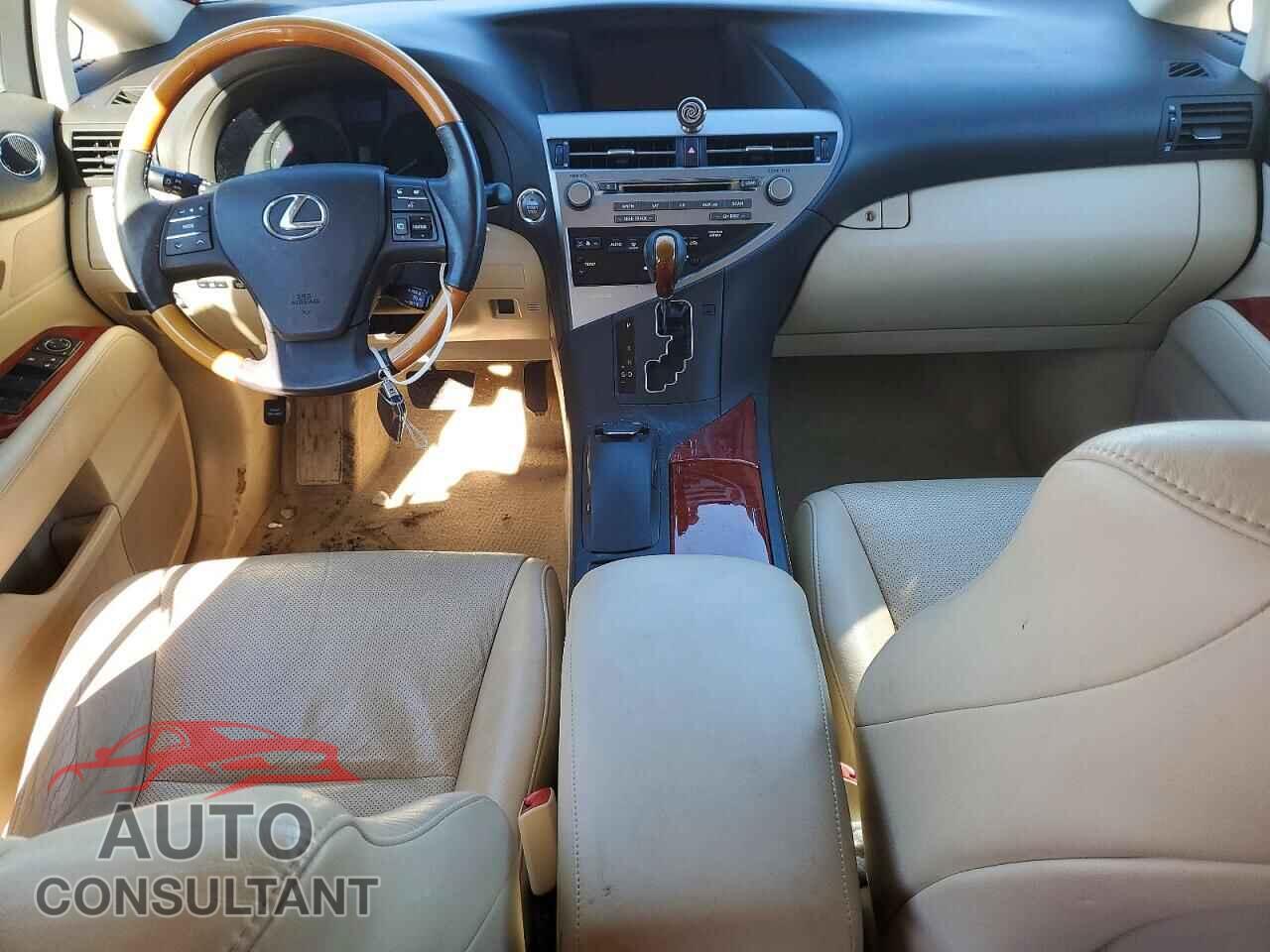LEXUS RX350 2012 - 2T2BK1BA3CC132559