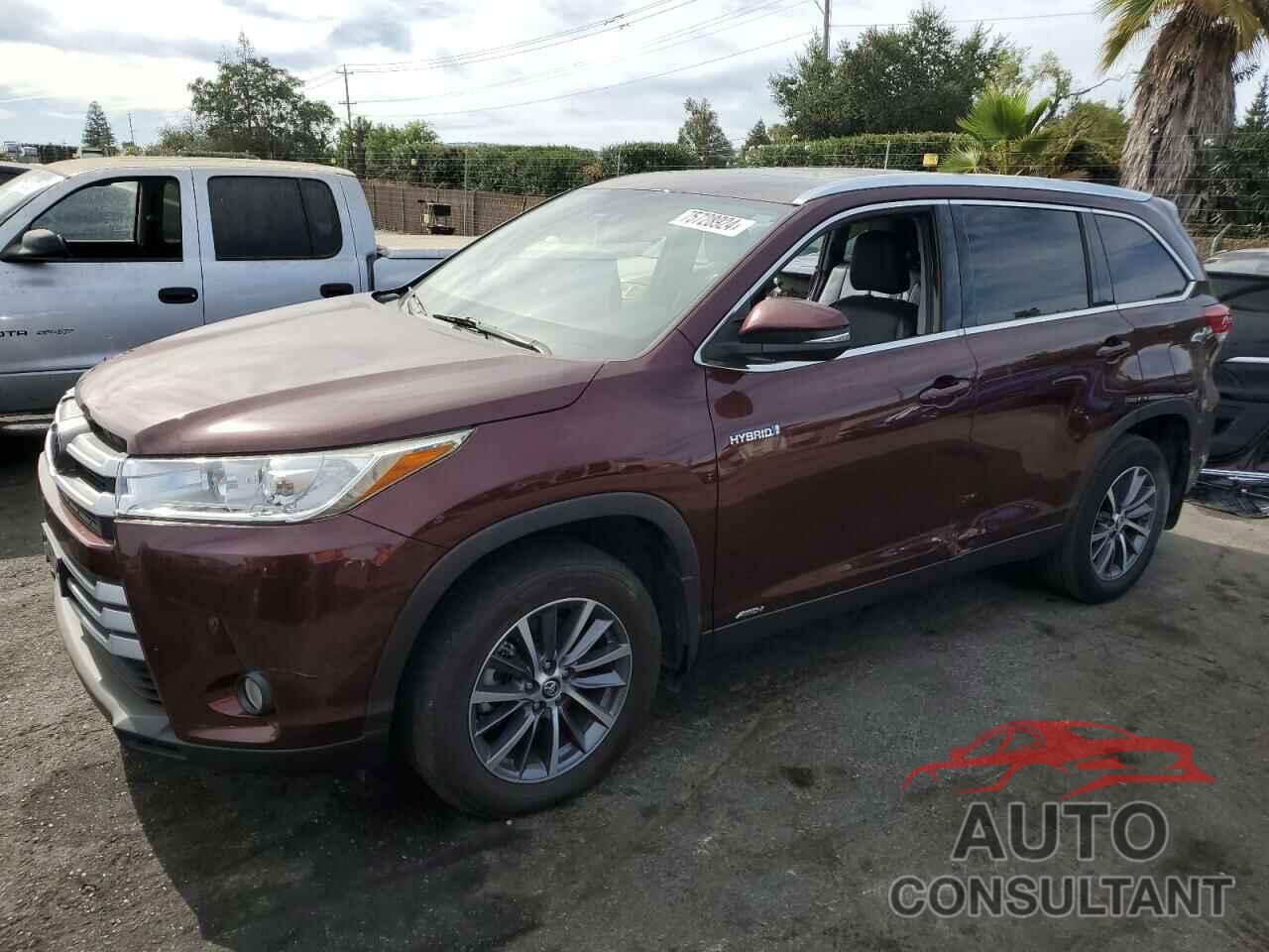 TOYOTA HIGHLANDER 2019 - 5TDJGRFH8KS072016