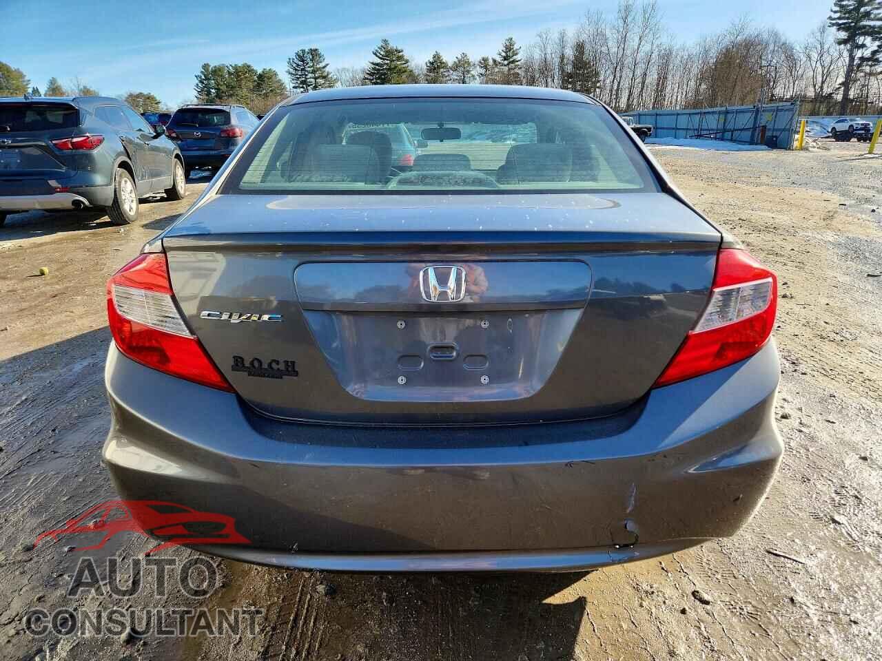 HONDA CIVIC 2012 - 2HGFB2F52CH596636