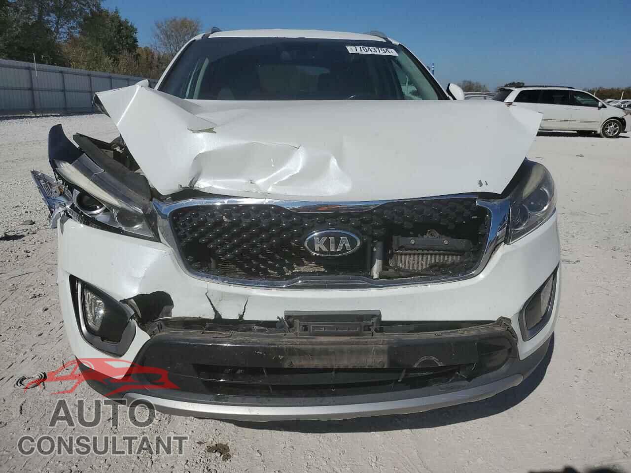 KIA SORENTO 2016 - 5XYPHDA19GG011699