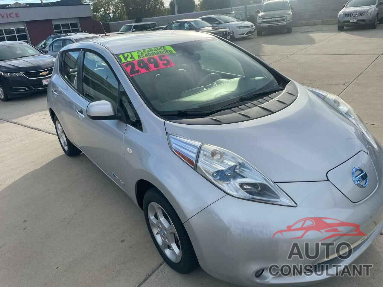 NISSAN LEAF 2012 - JN1AZ0CPXCT020961