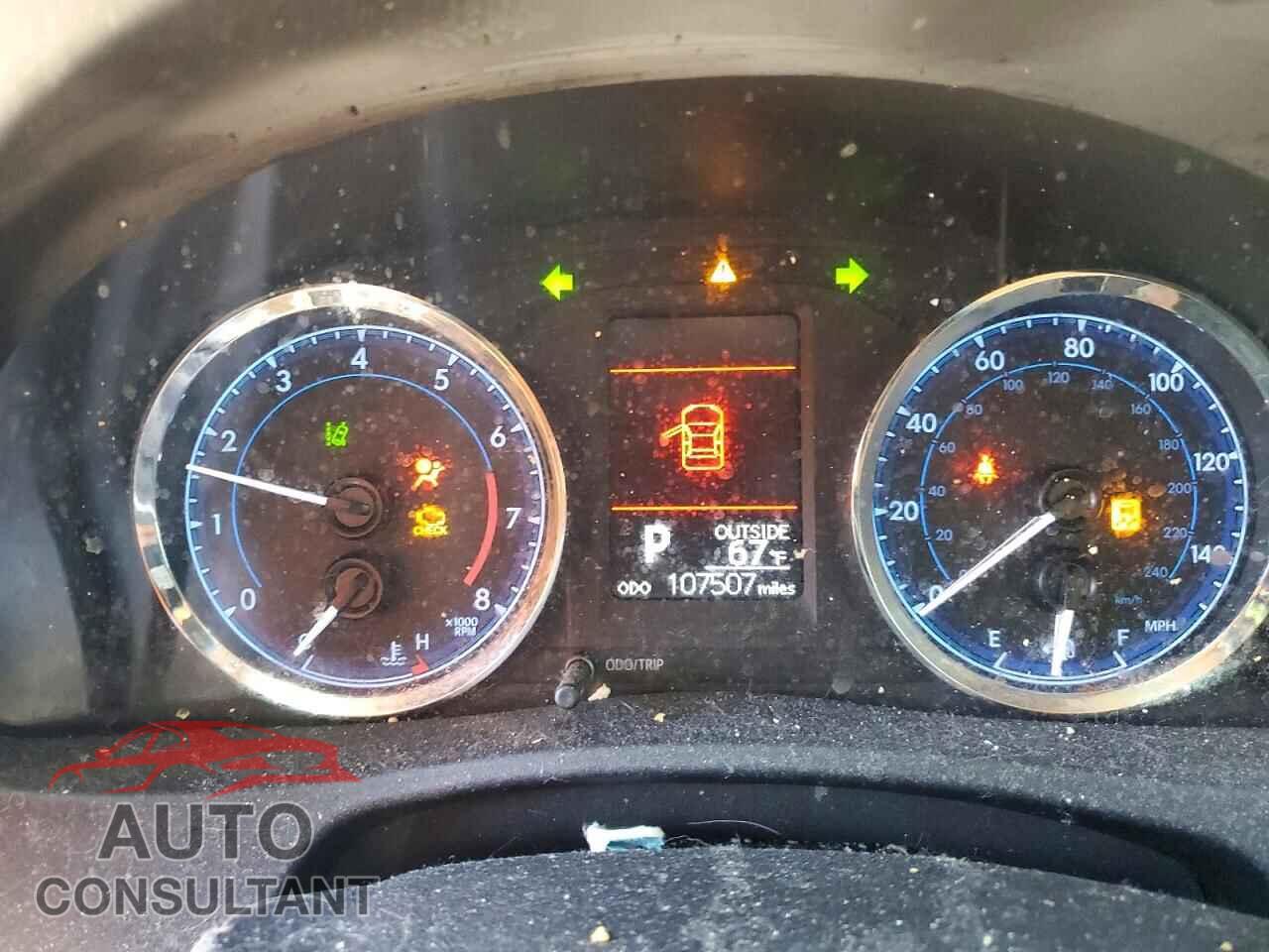 TOYOTA COROLLA 2017 - 2T1BURHE0HC868986