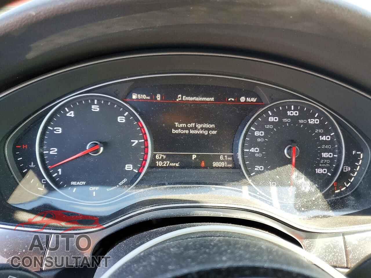 AUDI A6 2017 - WAUH2BFC4HN043701