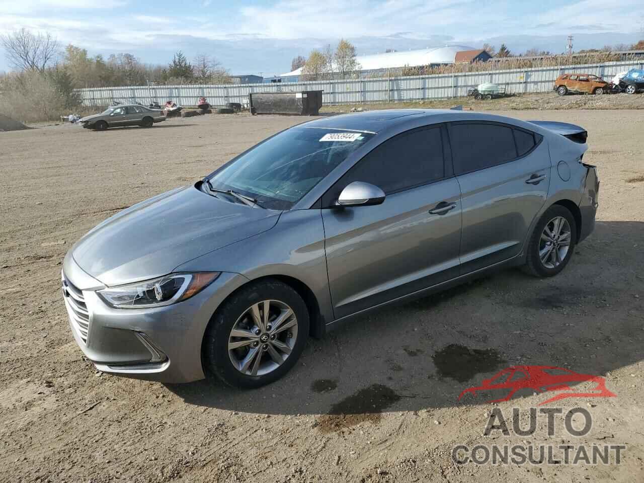 HYUNDAI ELANTRA 2018 - KMHD84LF4JU511542