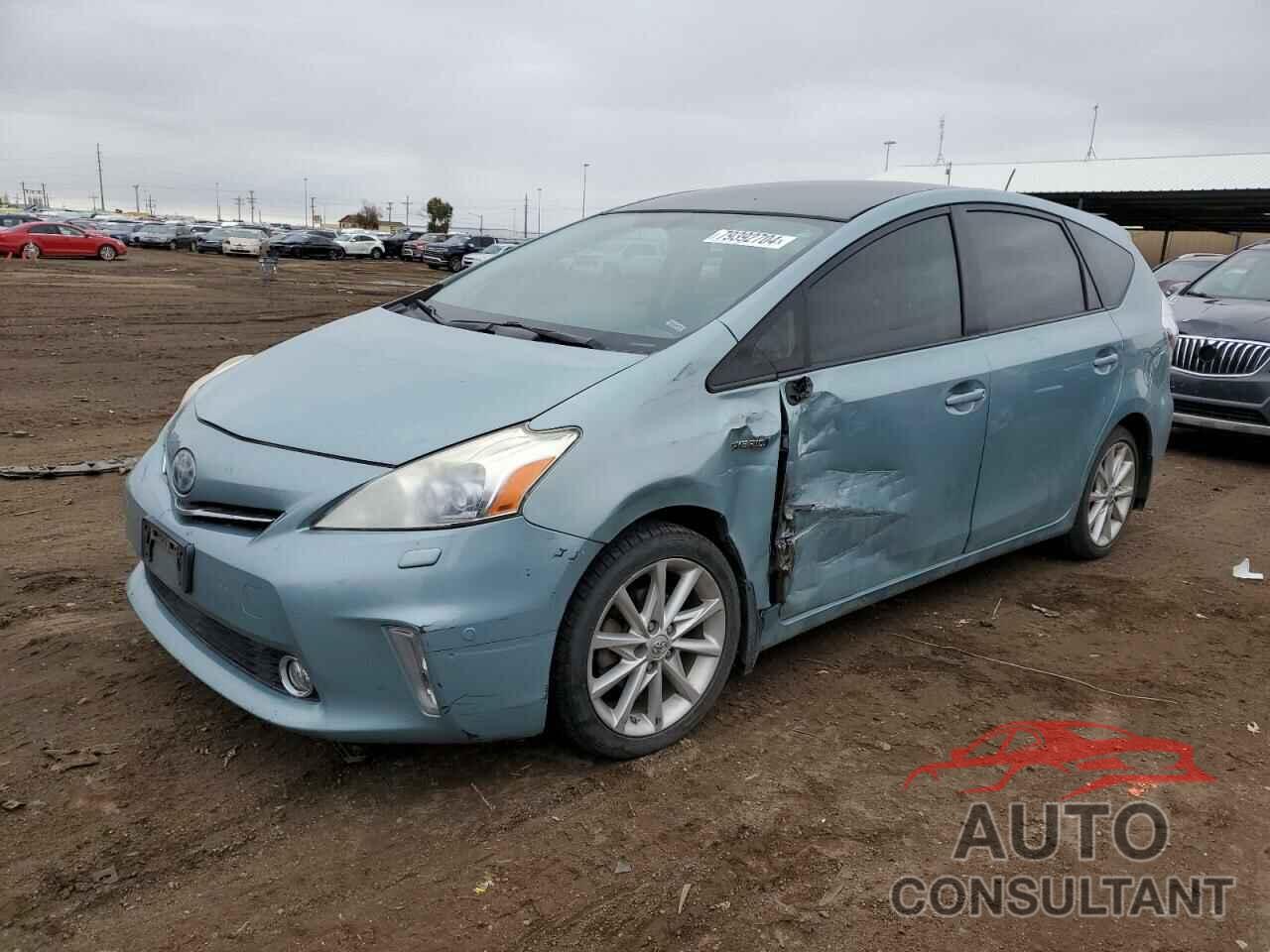 TOYOTA PRIUS 2013 - JTDZN3EU4D3195384