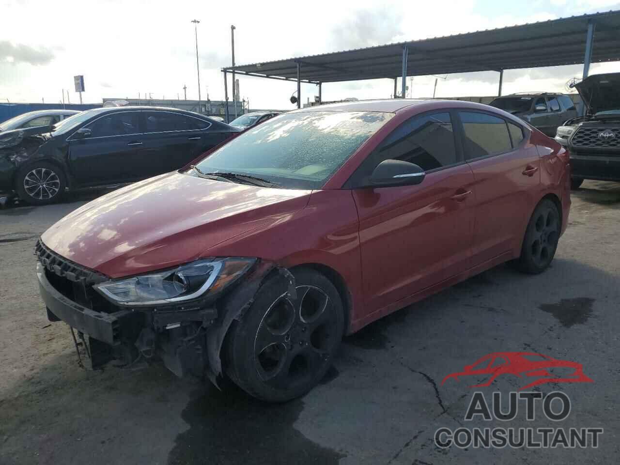 HYUNDAI ELANTRA 2018 - 5NPD84LF8JH299601