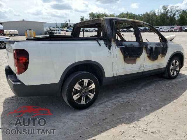 HONDA RIDGELINE 2017 - 5FPYK3F74HB037656