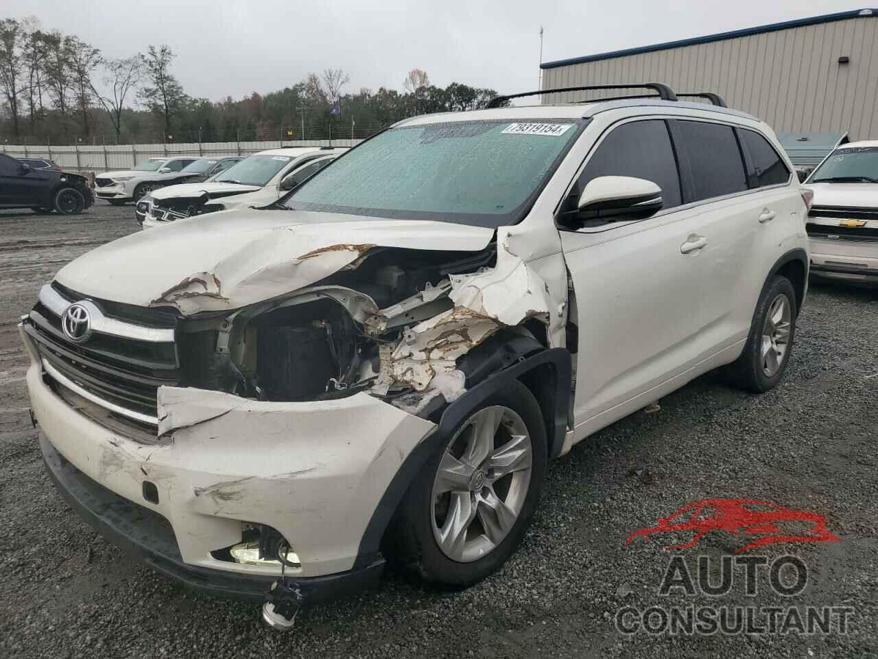 TOYOTA HIGHLANDER 2014 - 5TDYKRFH3ES024151