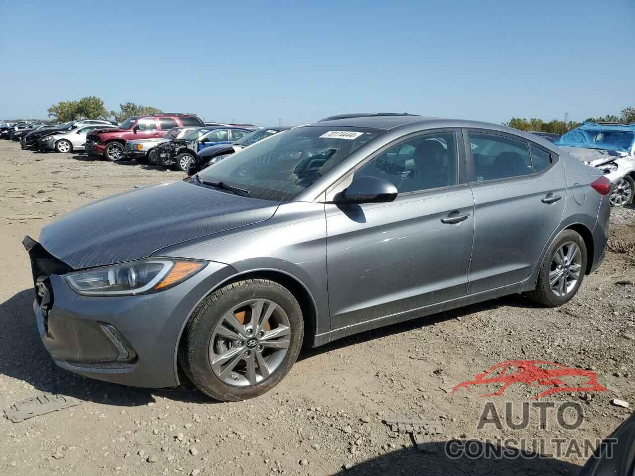 HYUNDAI ELANTRA 2017 - KMHD84LF3HU363362