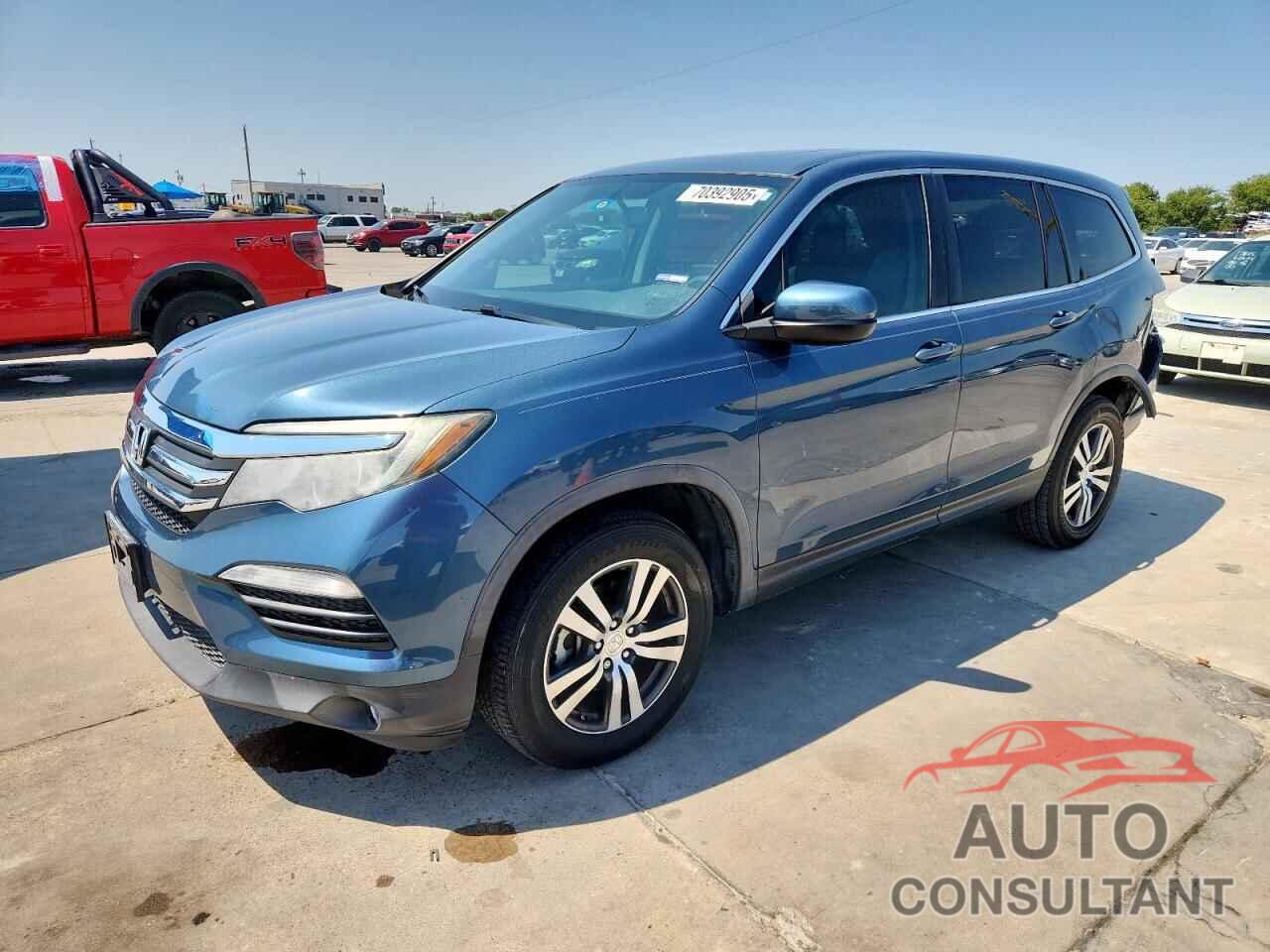 HONDA PILOT 2017 - 5FNYF6H55HB066982