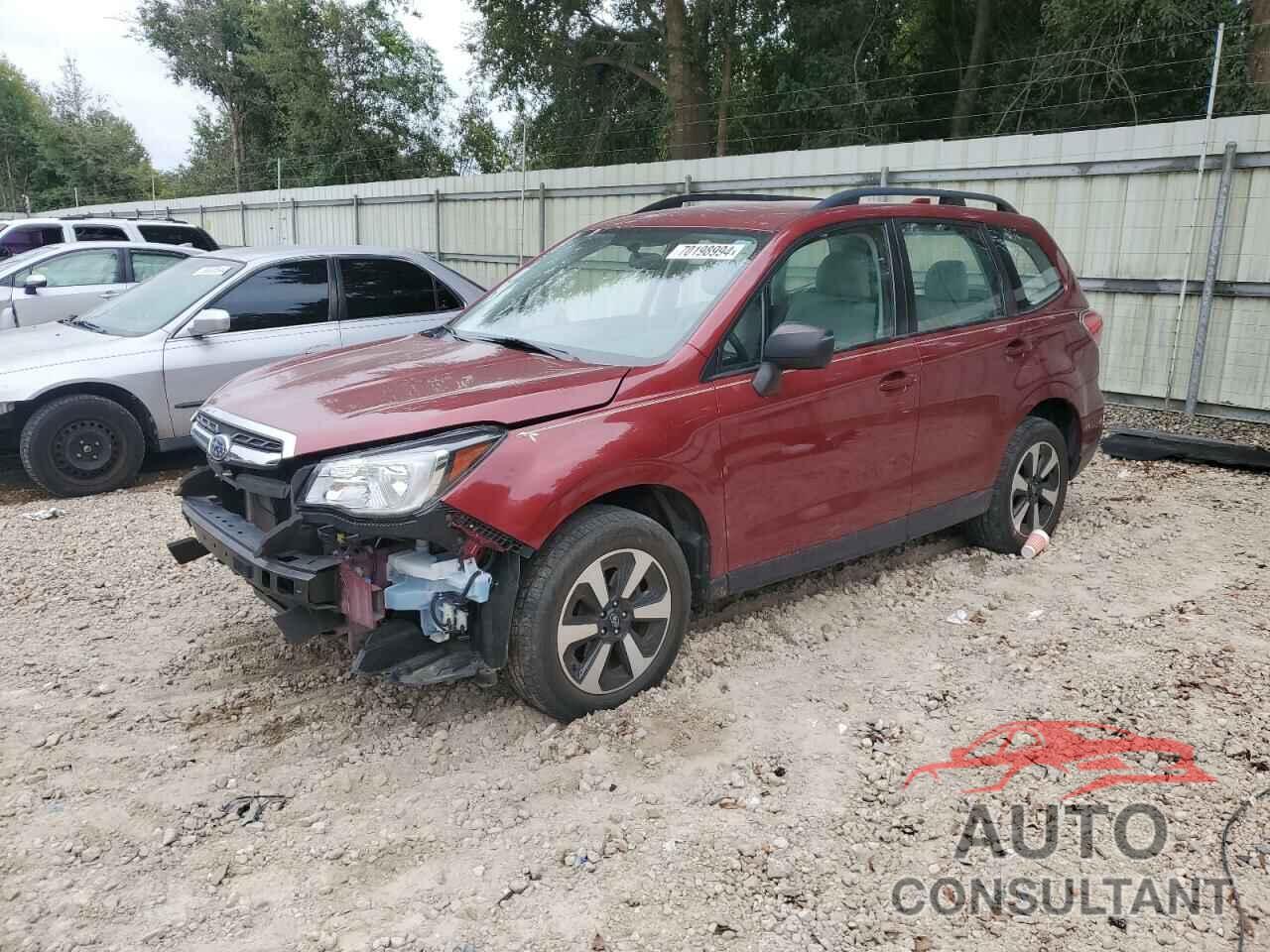 SUBARU FORESTER 2018 - JF2SJABC4JH599119