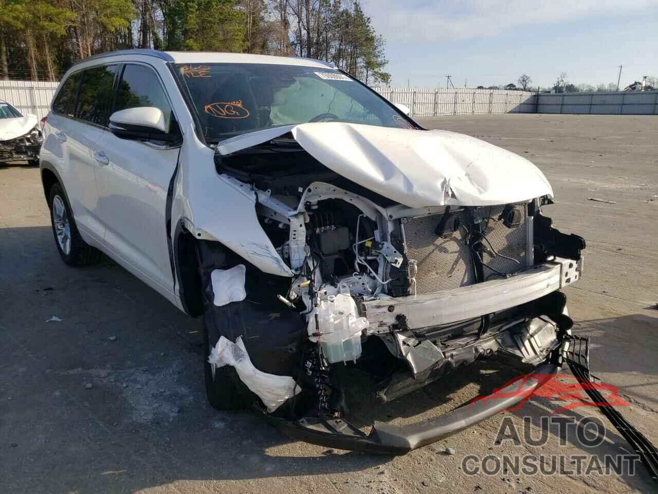 TOYOTA HIGHLANDER 2019 - 5TDYZRFH8KS365584