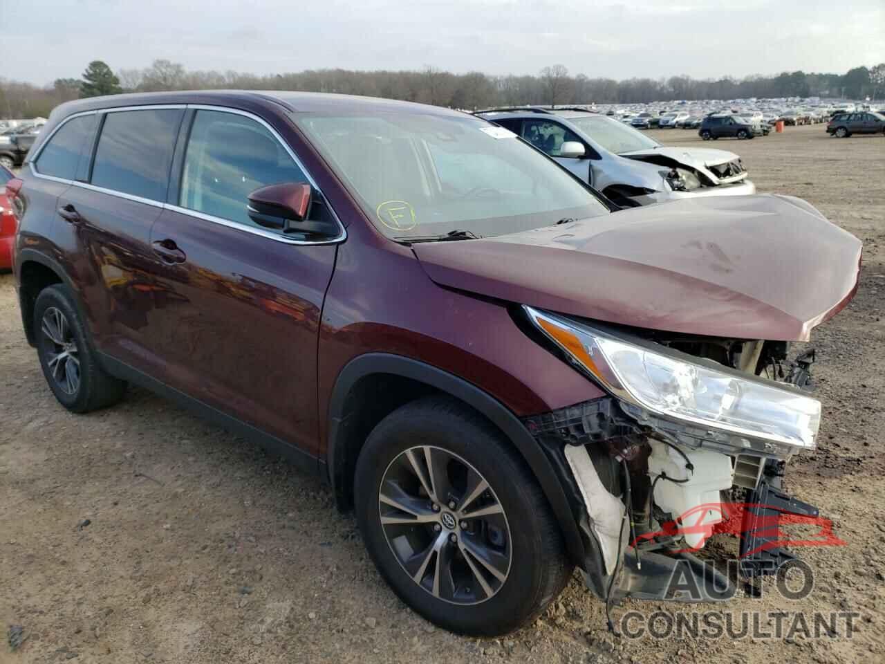 TOYOTA HIGHLANDER 2019 - 5TDBZRFH6KS962917