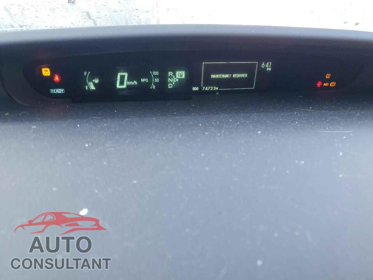 TOYOTA PRIUS 2013 - JTDKN3DU8D0347185