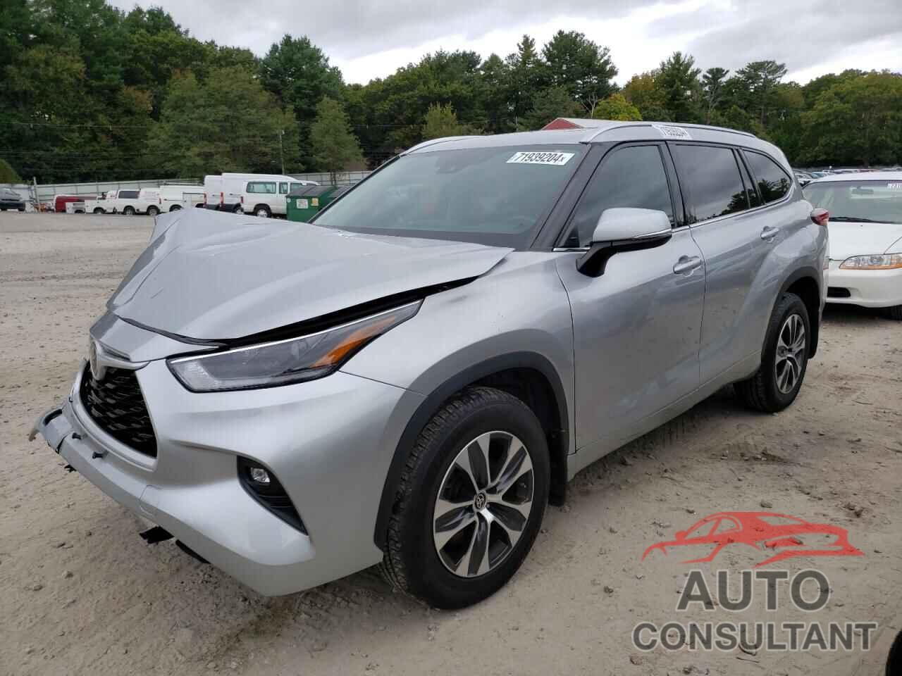 TOYOTA HIGHLANDER 2021 - 5TDGZRBH5MS074058