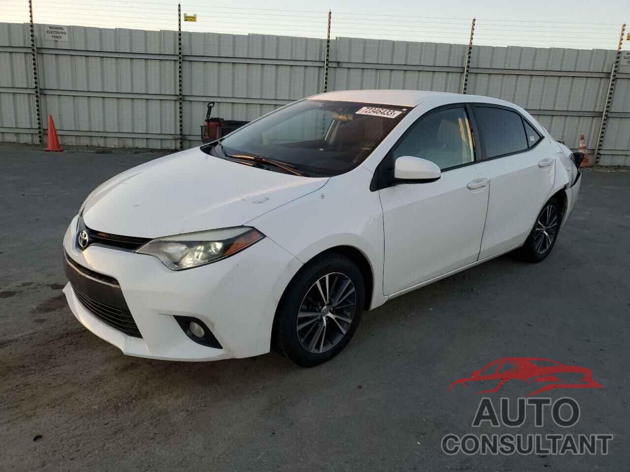 TOYOTA COROLLA 2016 - 5YFBURHE0GP515744