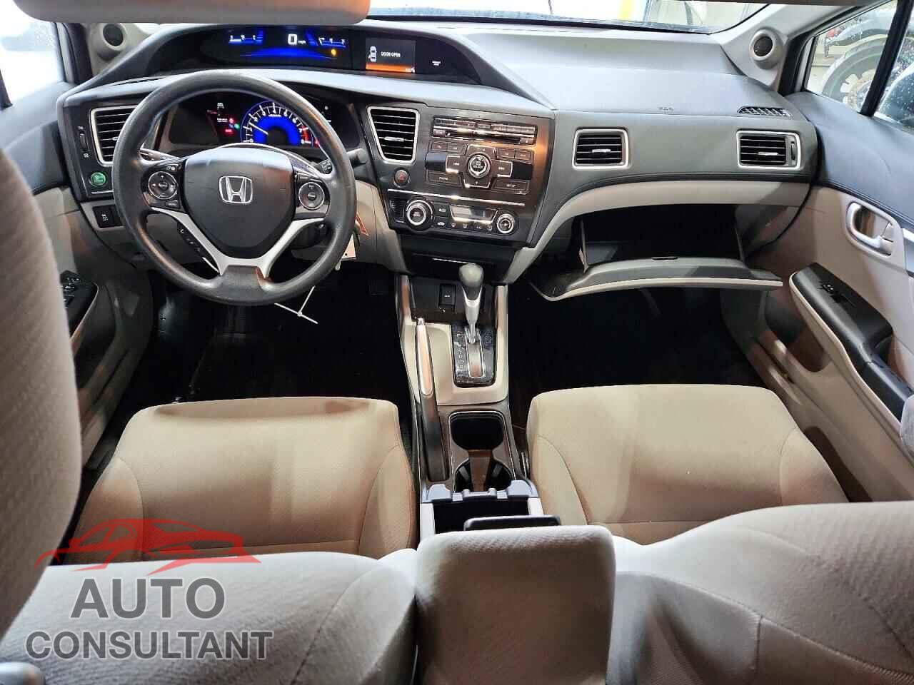 HONDA CIVIC 2013 - 19XFB2F89DE276171