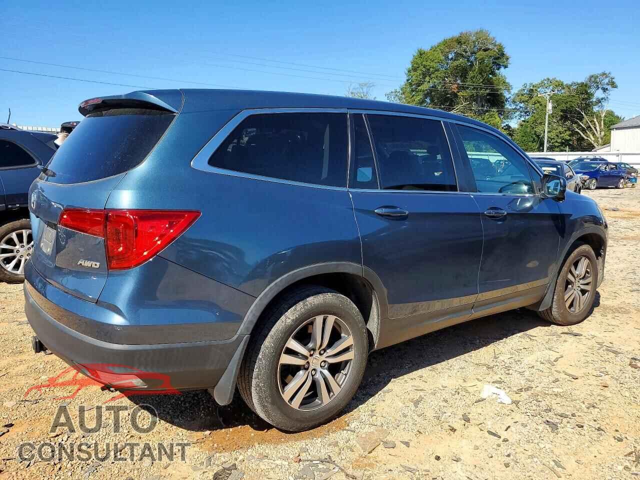 HONDA PILOT 2017 - 5FNYF6H56HB087744