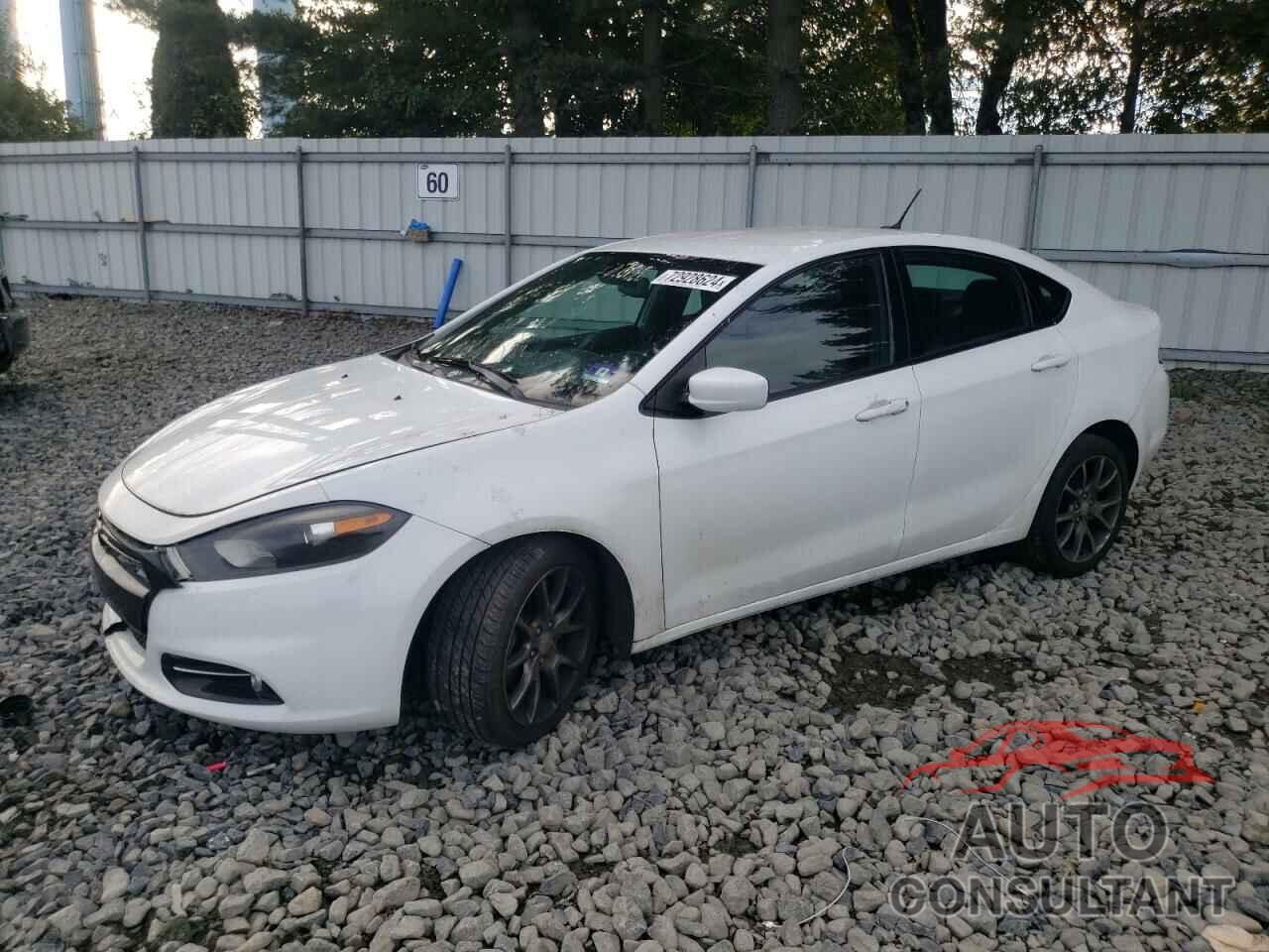 DODGE DART 2015 - 1C3CDFBB2FD116633