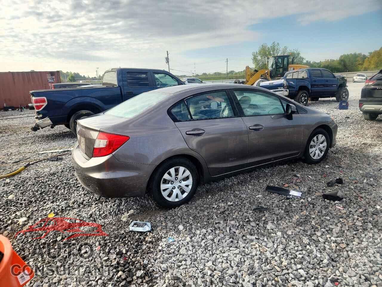 HONDA CIVIC 2012 - 19XFB2F54CE045215