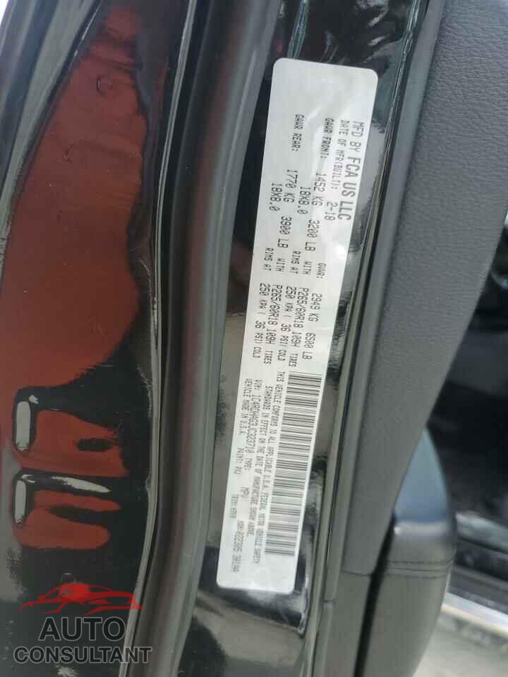 DODGE DURANGO 2018 - 1C4RDHAG3JC323710