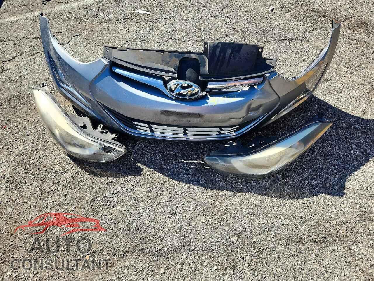 HYUNDAI ELANTRA 2014 - KMHDH4AE7EU153675