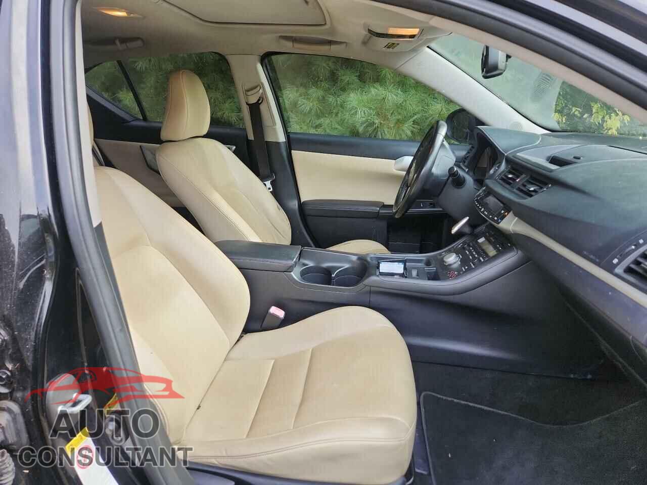 LEXUS CT 200 2012 - JTHKD5BH4C2105371