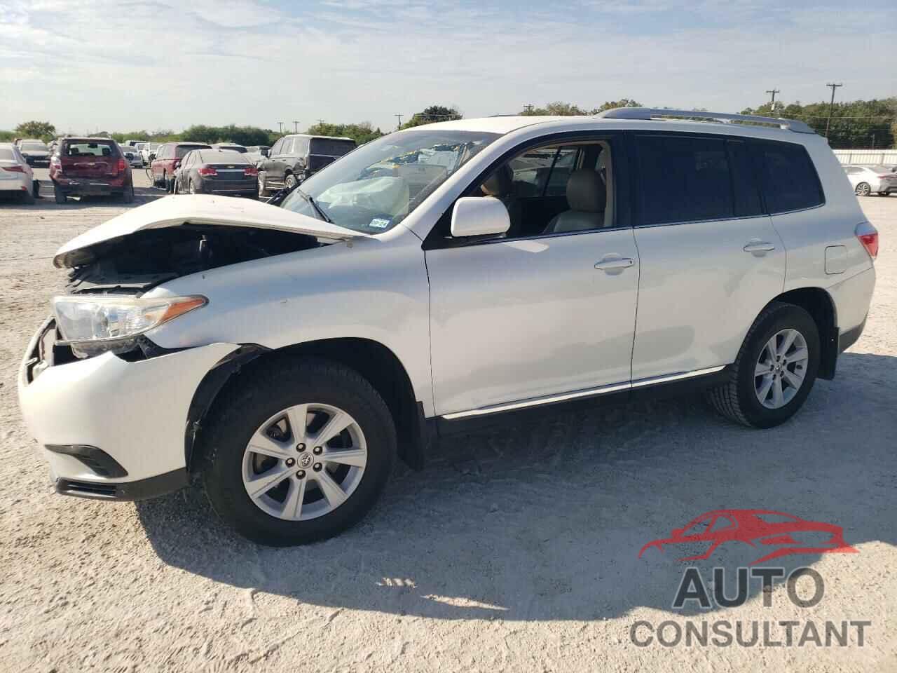 TOYOTA HIGHLANDER 2013 - 5TDZA3EH7DS040843