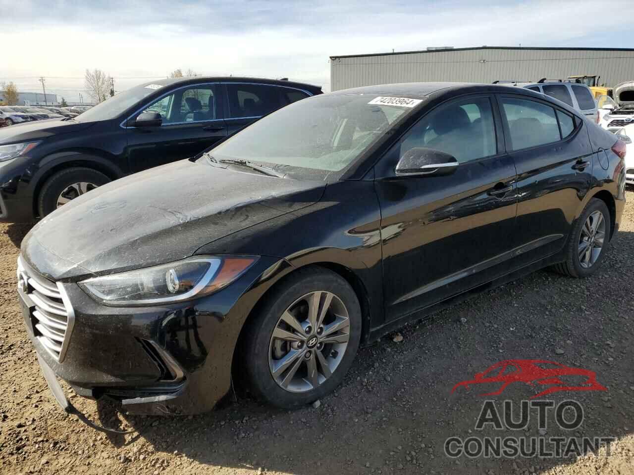 HYUNDAI ELANTRA 2017 - KMHD84LF0HU129356