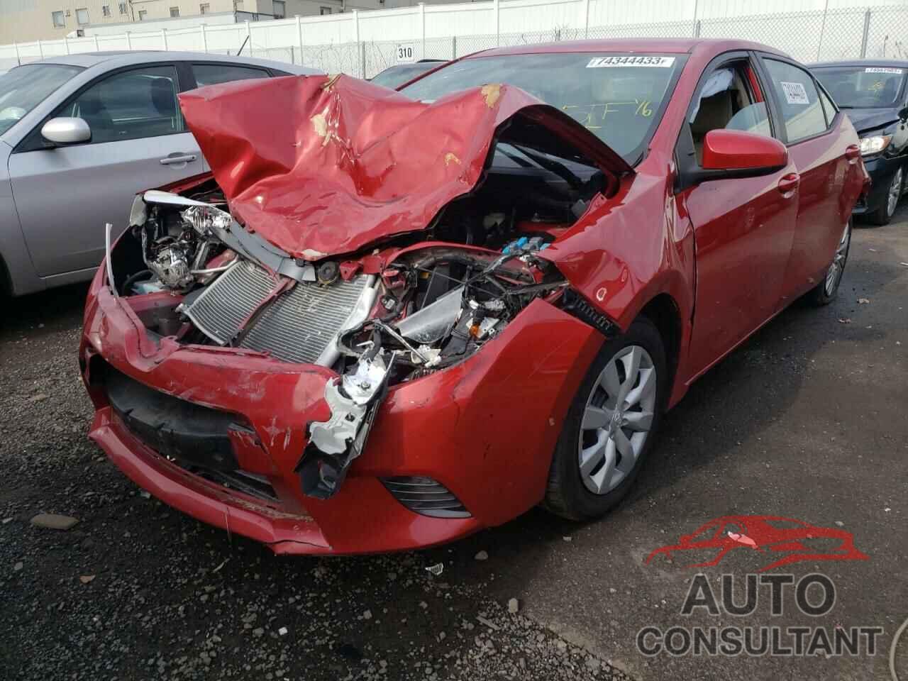 TOYOTA COROLLA 2016 - 2T1BURHE4GC650452