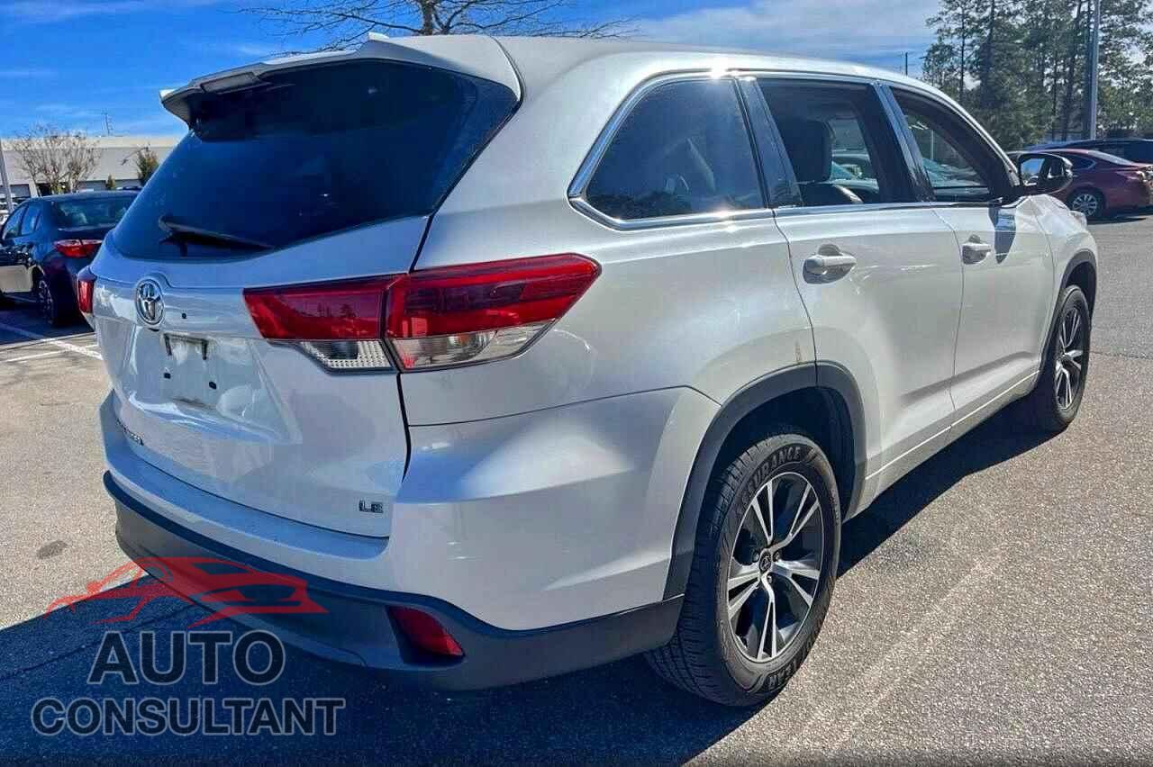 TOYOTA HIGHLANDER 2017 - 5TDZZRFH6HS193651