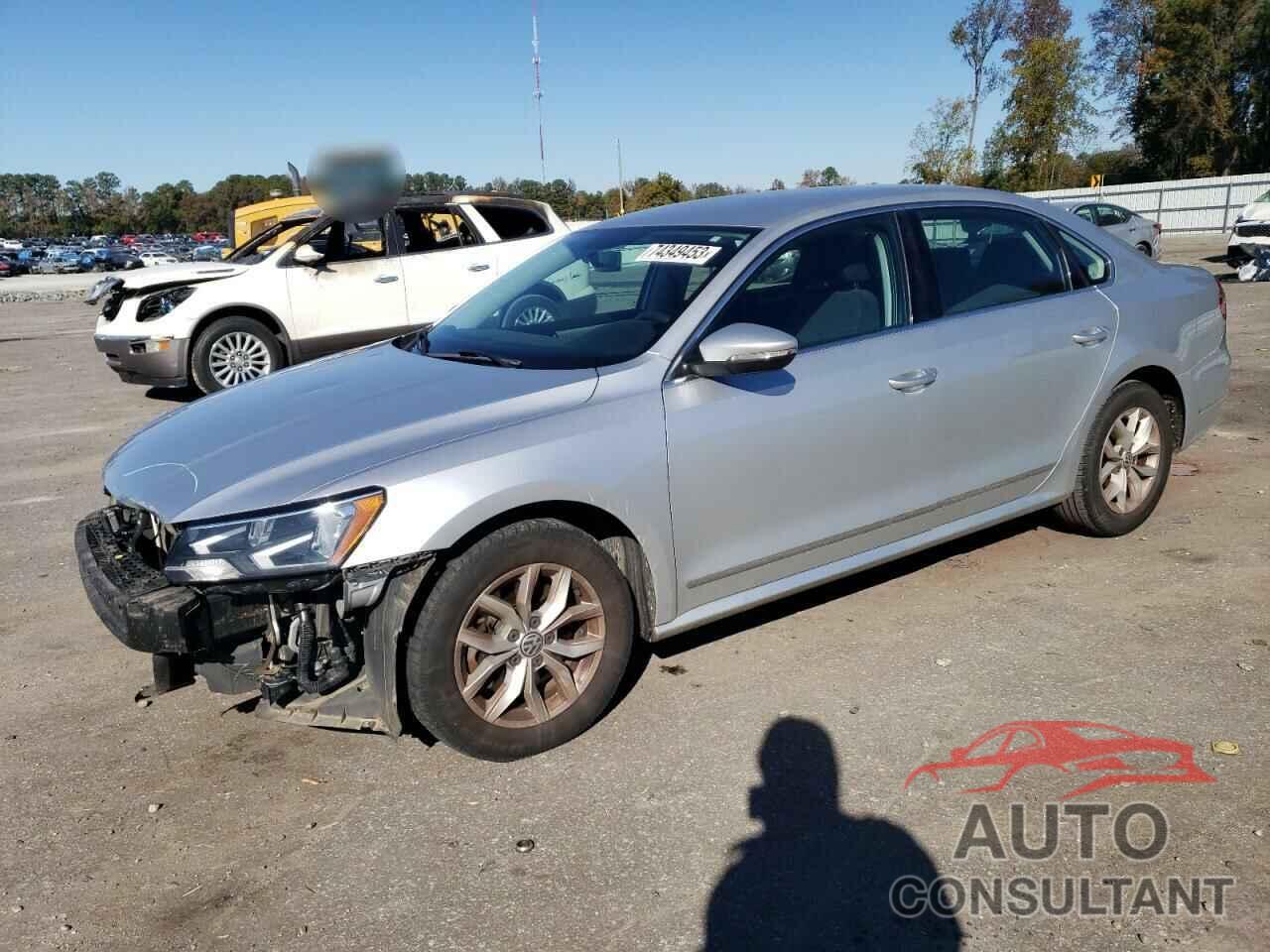VOLKSWAGEN PASSAT 2017 - 1VWAT7A37HC018516