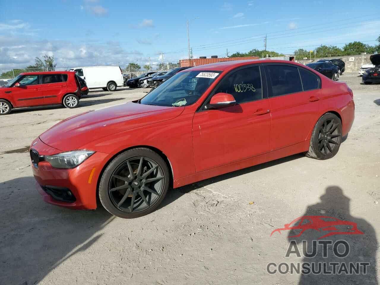 BMW 3 SERIES 2016 - WBA8E1G51GNT99250