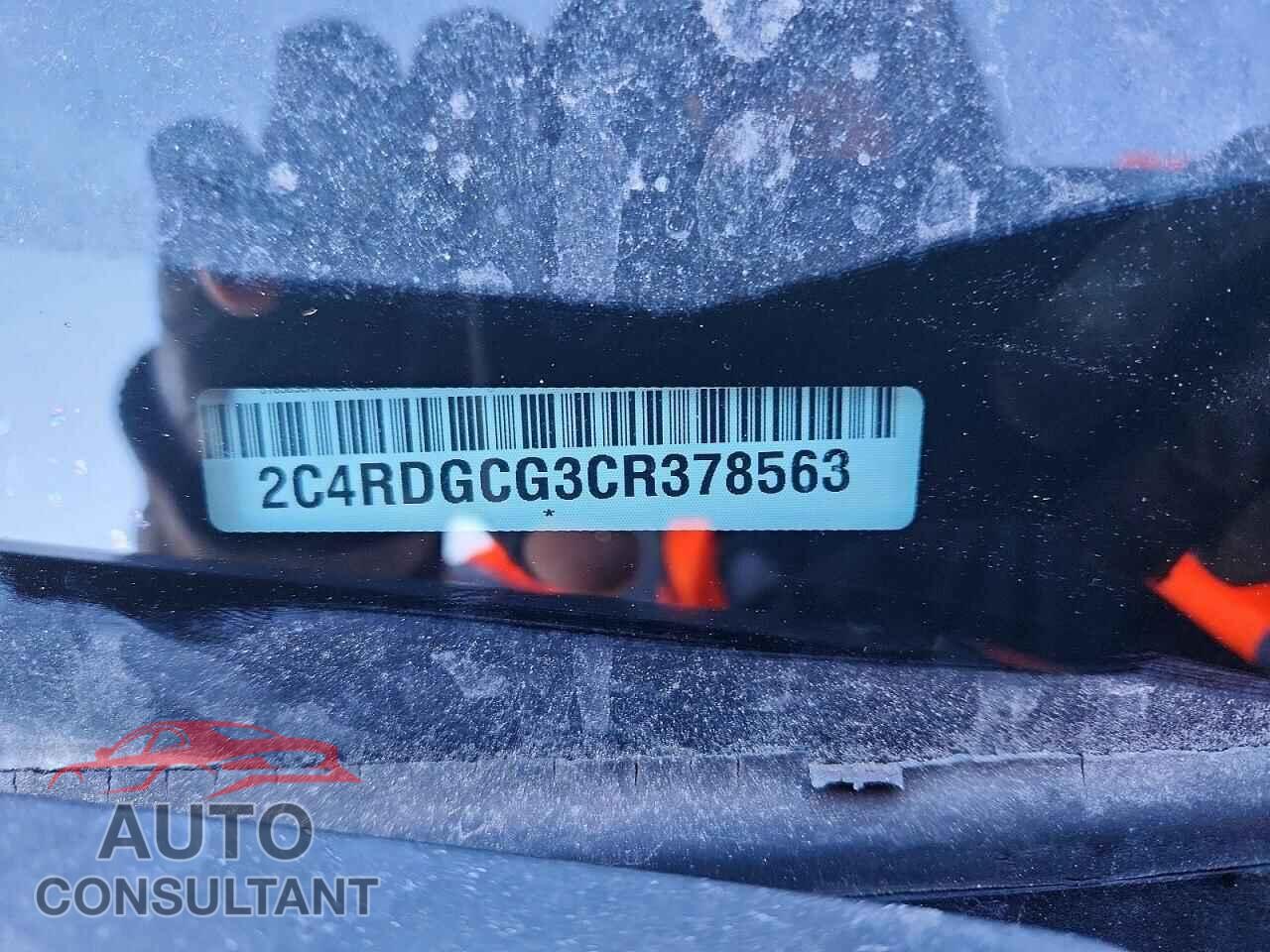 DODGE CARAVAN 2012 - 2C4RDGCG3CR378563