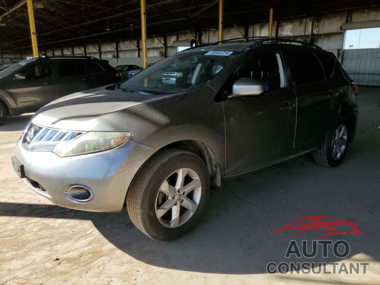 NISSAN MURANO 2010 - JN8AZ1MU1AW008298