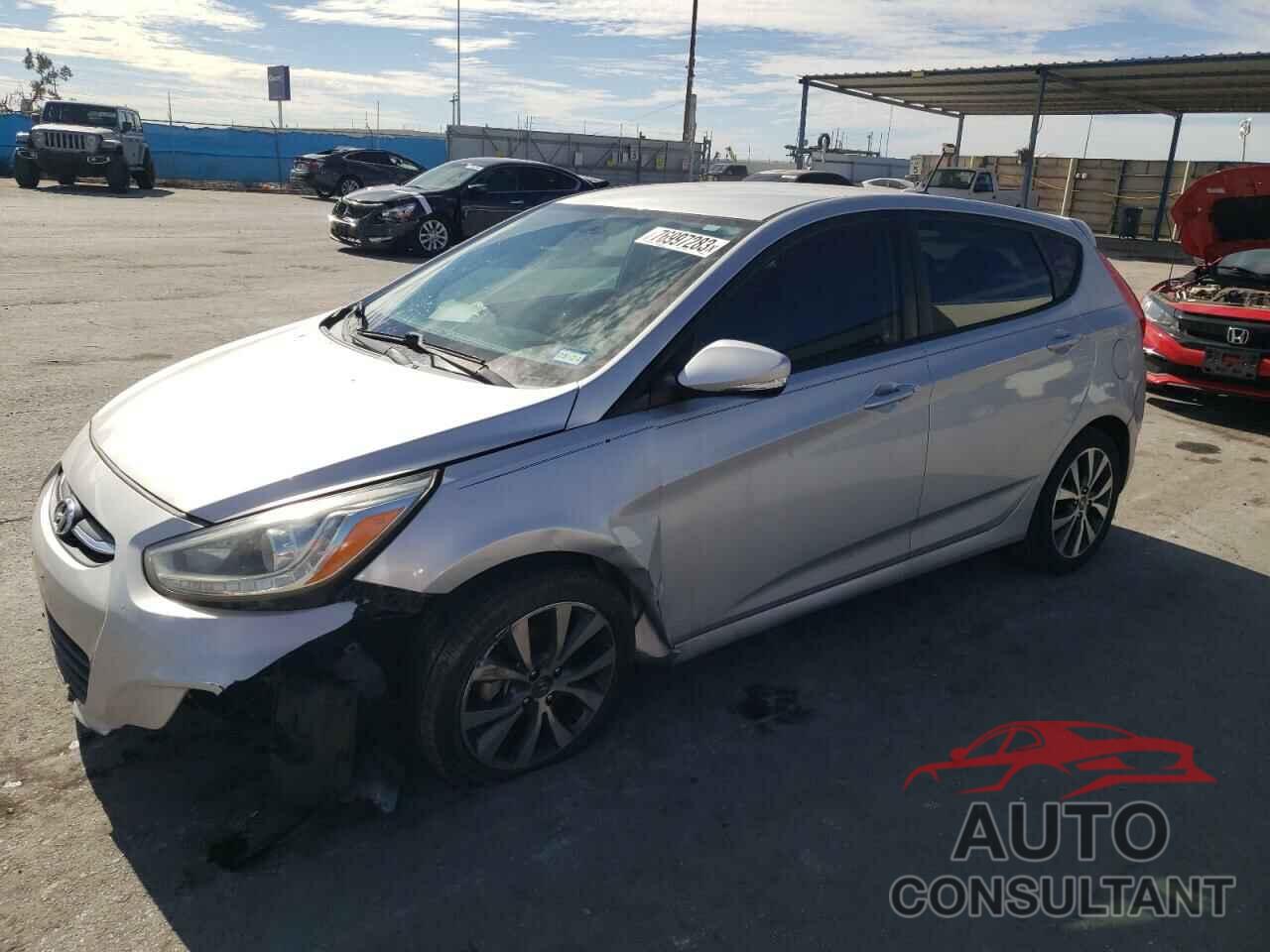 HYUNDAI ACCENT 2015 - KMHCU5AE6FU232785