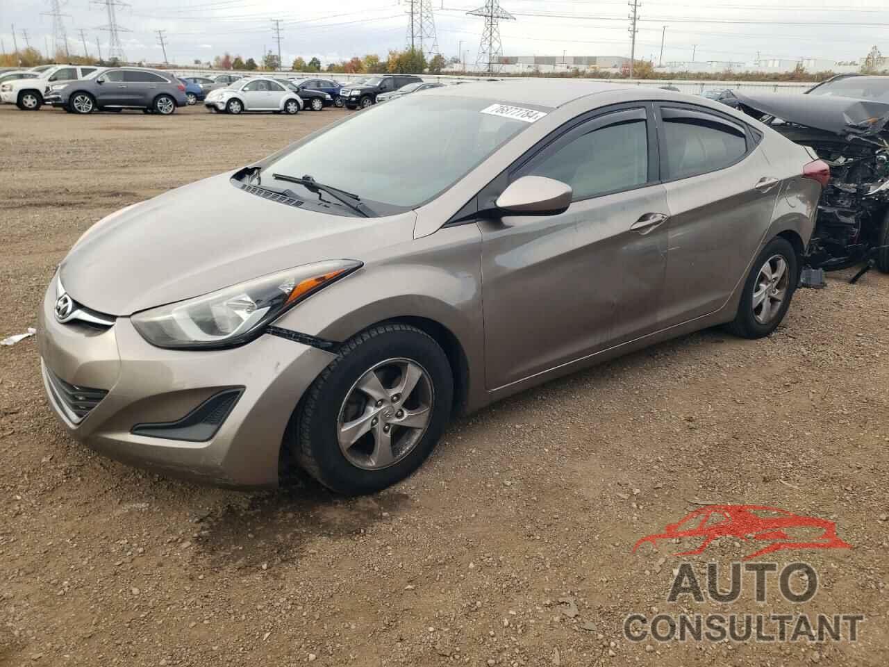 HYUNDAI ELANTRA 2014 - 5NPDH4AE3EH481268