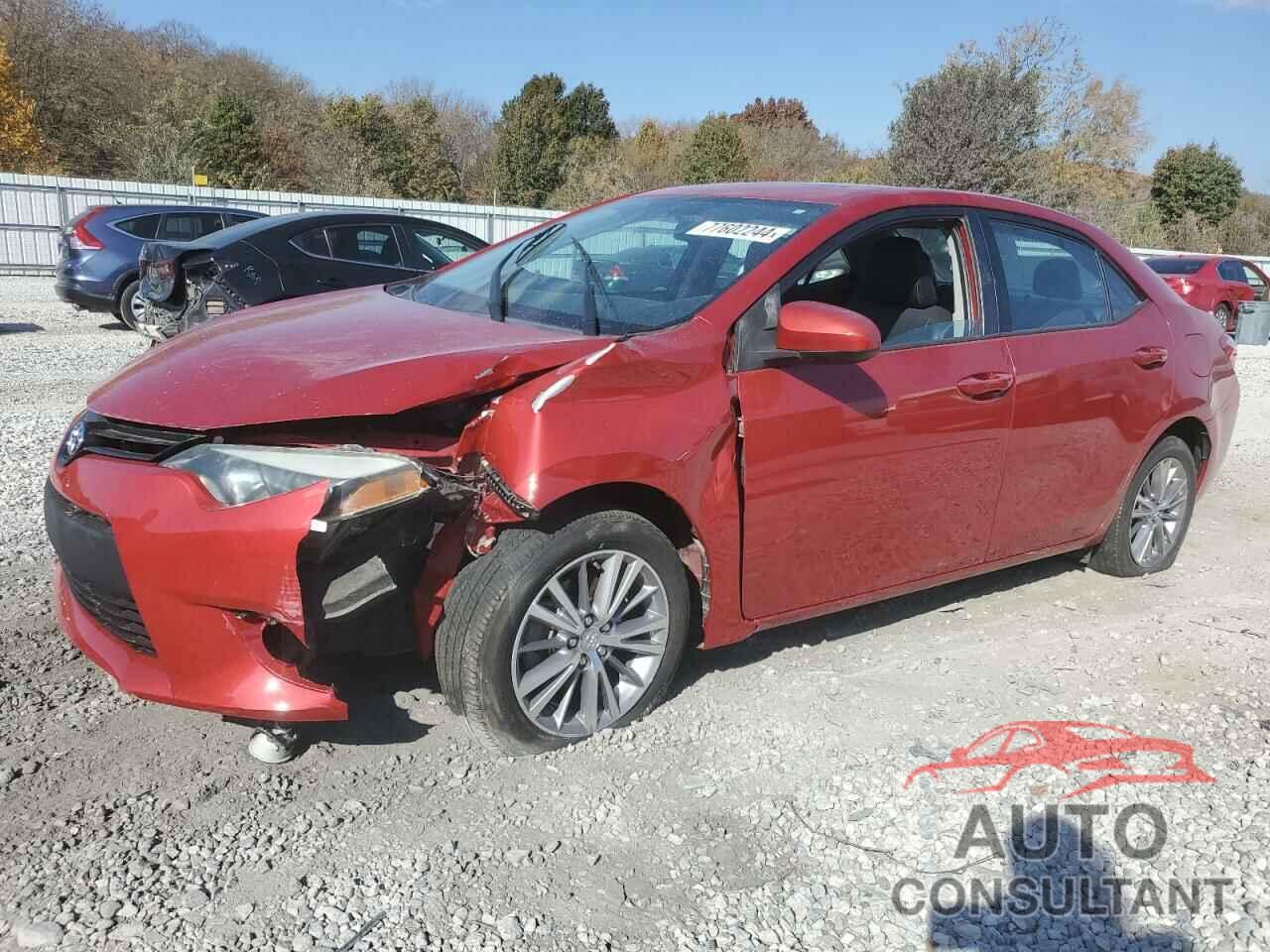 TOYOTA COROLLA 2014 - 5YFBURHE6EP083819